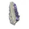 Tranche en pierre de Fluorite Pyrite polie - 2