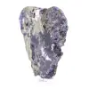 Tranche Fluorite Pyrite naturelle idéale pour collection - 2