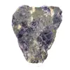 Tranche Fluorite Pyrite naturelle idéale pour collection - 4