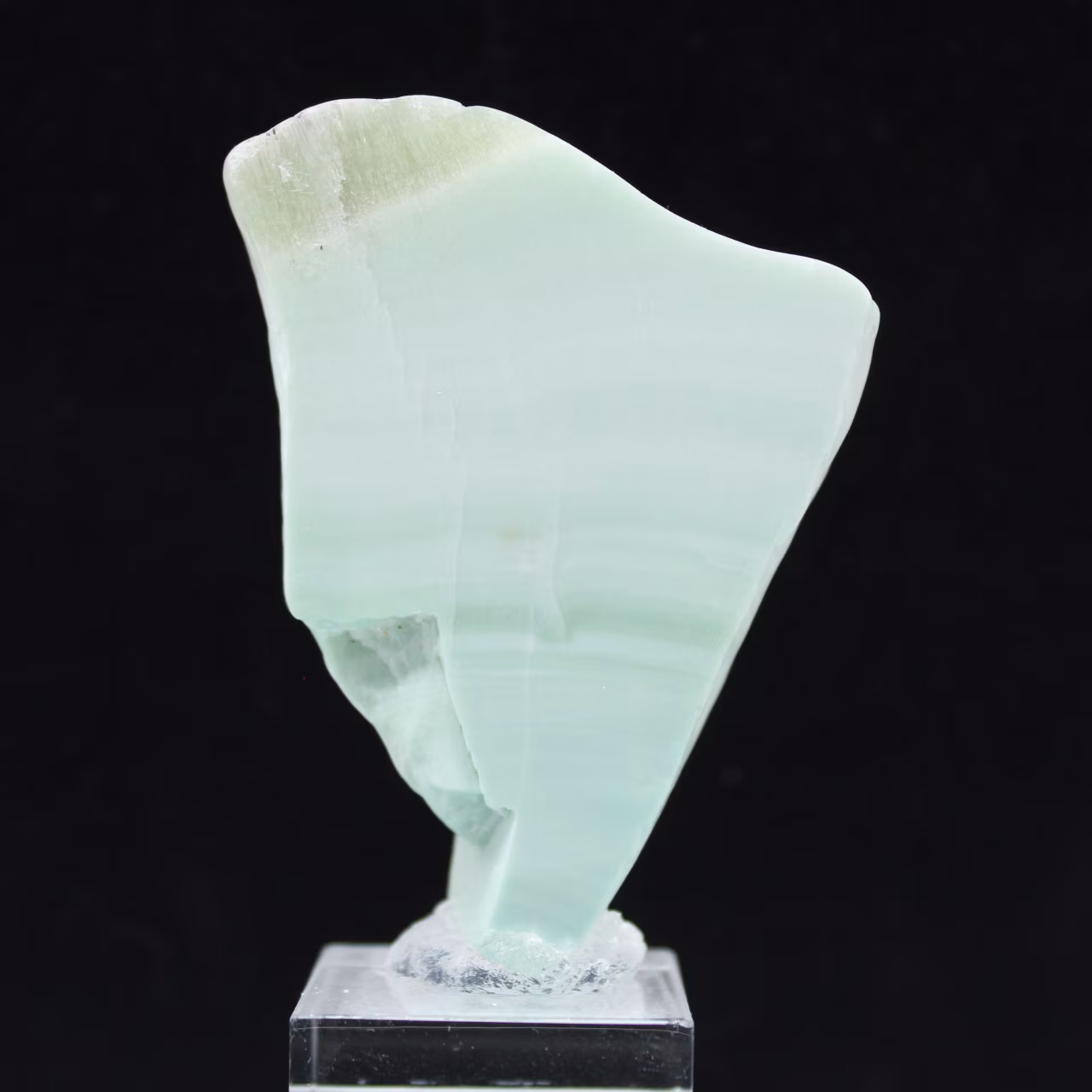 Tranche d’Aragonite verte naturelle pour décoration
