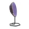 Agate teintée de violet - 1
