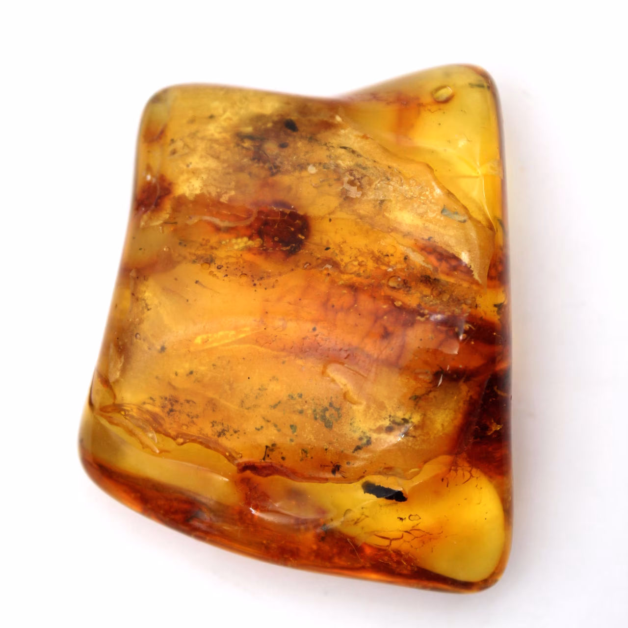 Résine fossile Ambre jaune Baltique – Galet pour amateur