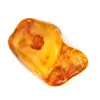 Petit Galet Ambre jaune – Objet de Collection fossile - 2