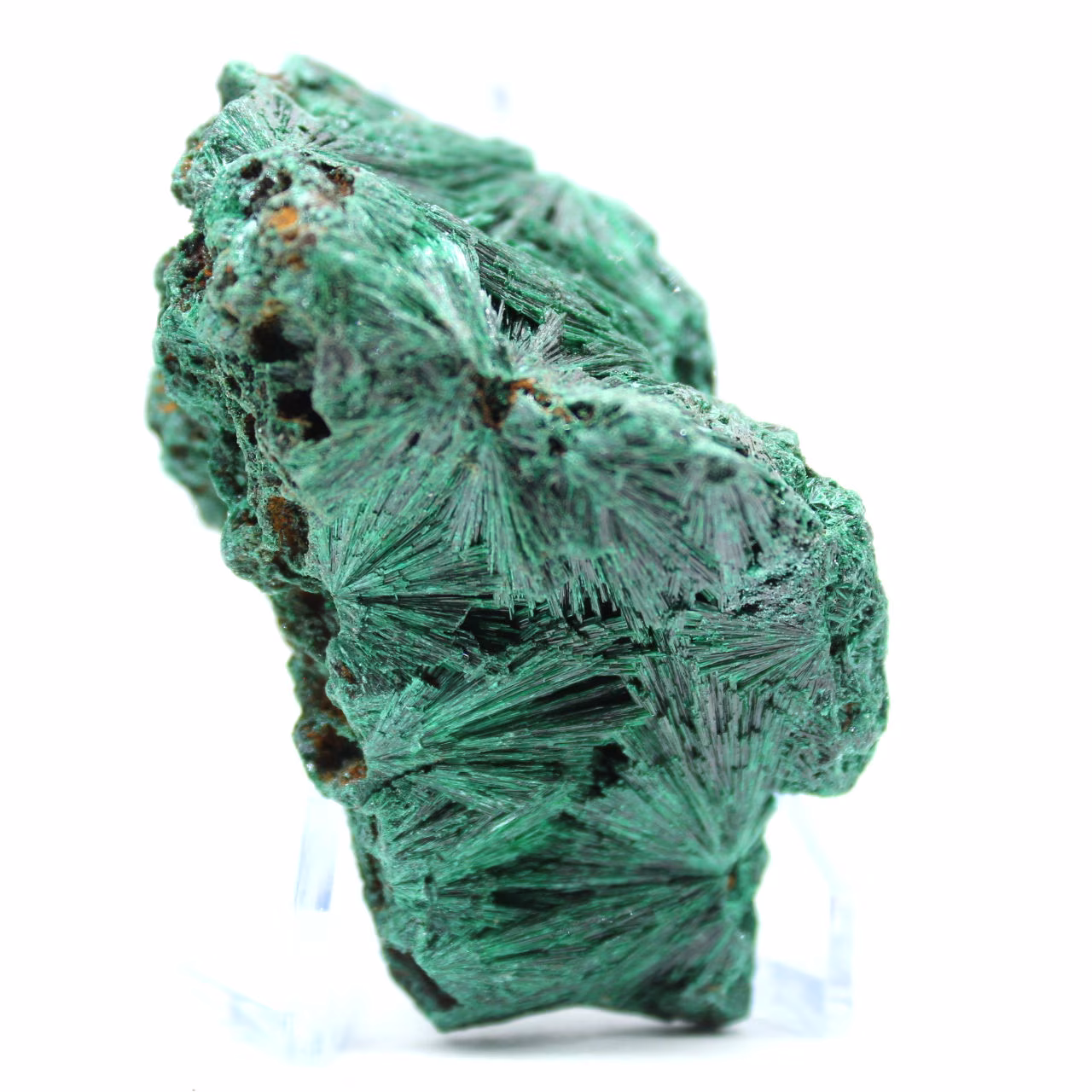 Morceau de Malachite Fibreuse Brute