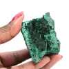 Cristal Brut de Malachite Fibreuse - 1