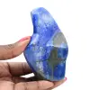 Ornement Lapis-Lazuli Poli Nuances Profondes - 1