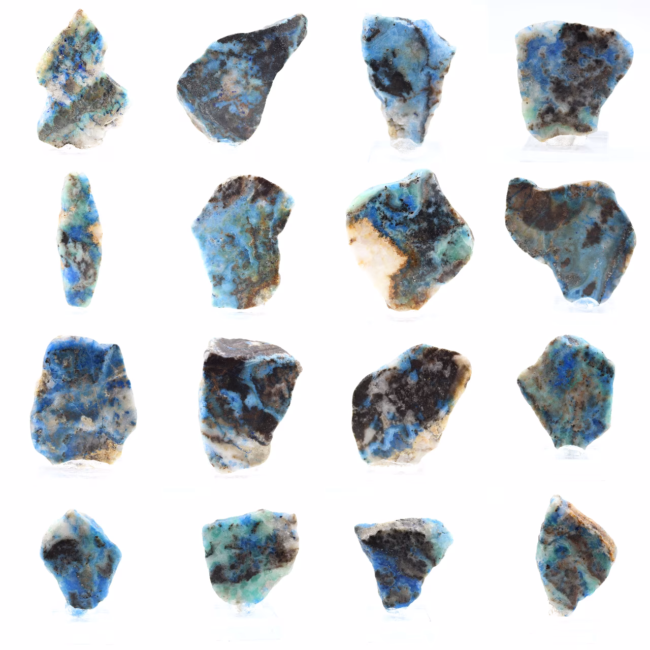 Tranche d’Azurite Malachite pour collection minérale