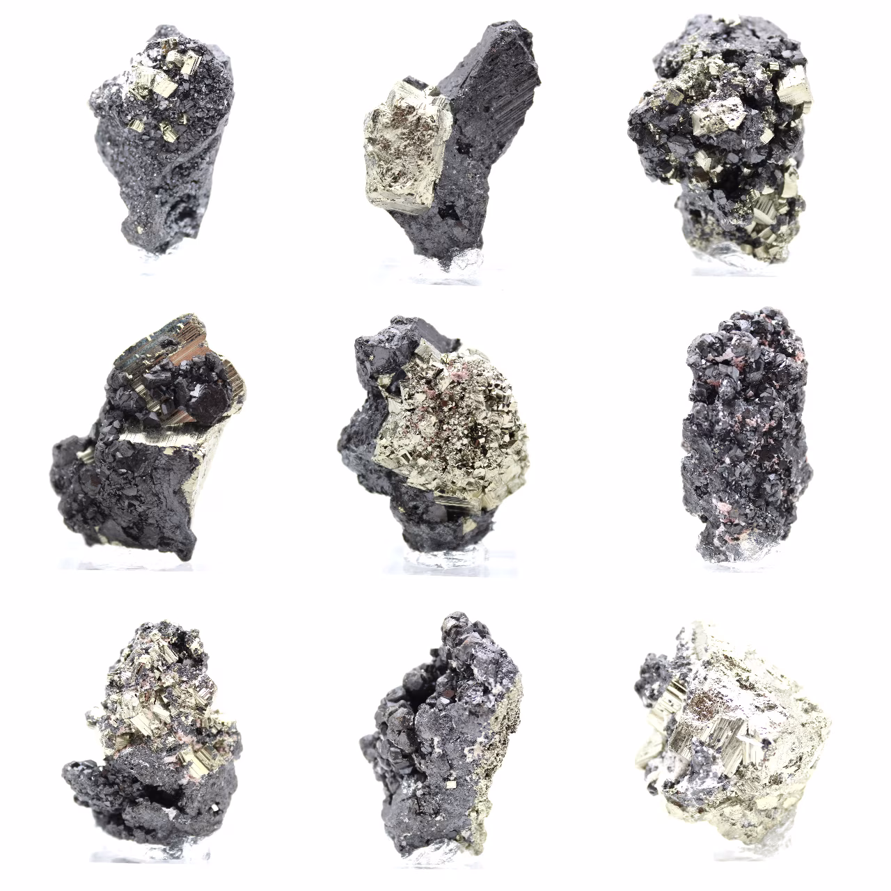 Pièce de Collection Sphalérite et Pyrite