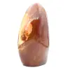 Ornement Jaspe rouge poli, pierre de collection massive, Madagascar - 3