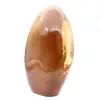 Ornement Jaspe rouge poli, pierre de collection massive, Madagascar - 5