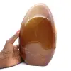 Ornement Jaspe rouge poli, pierre de collection massive, Madagascar - 1