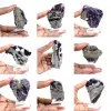 Tranche Fluorite Pyrite naturelle idéale pour collection - 0