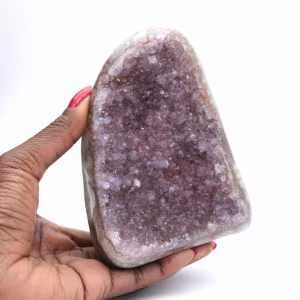 Améthyste Druse de Quartz Brésilien – Pierre d'Harmonie