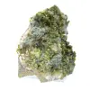 Cristaux d’épidote verte du Maroc sur roche hôte - 4