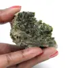 Épidote marocaine sur gangue beige d’origine - 0