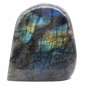 Ornement Minéral Labradorite Polie pour Intérieur