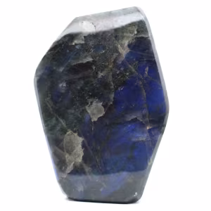 Grande Labradorite Polie, Roche Minérale d'Exception