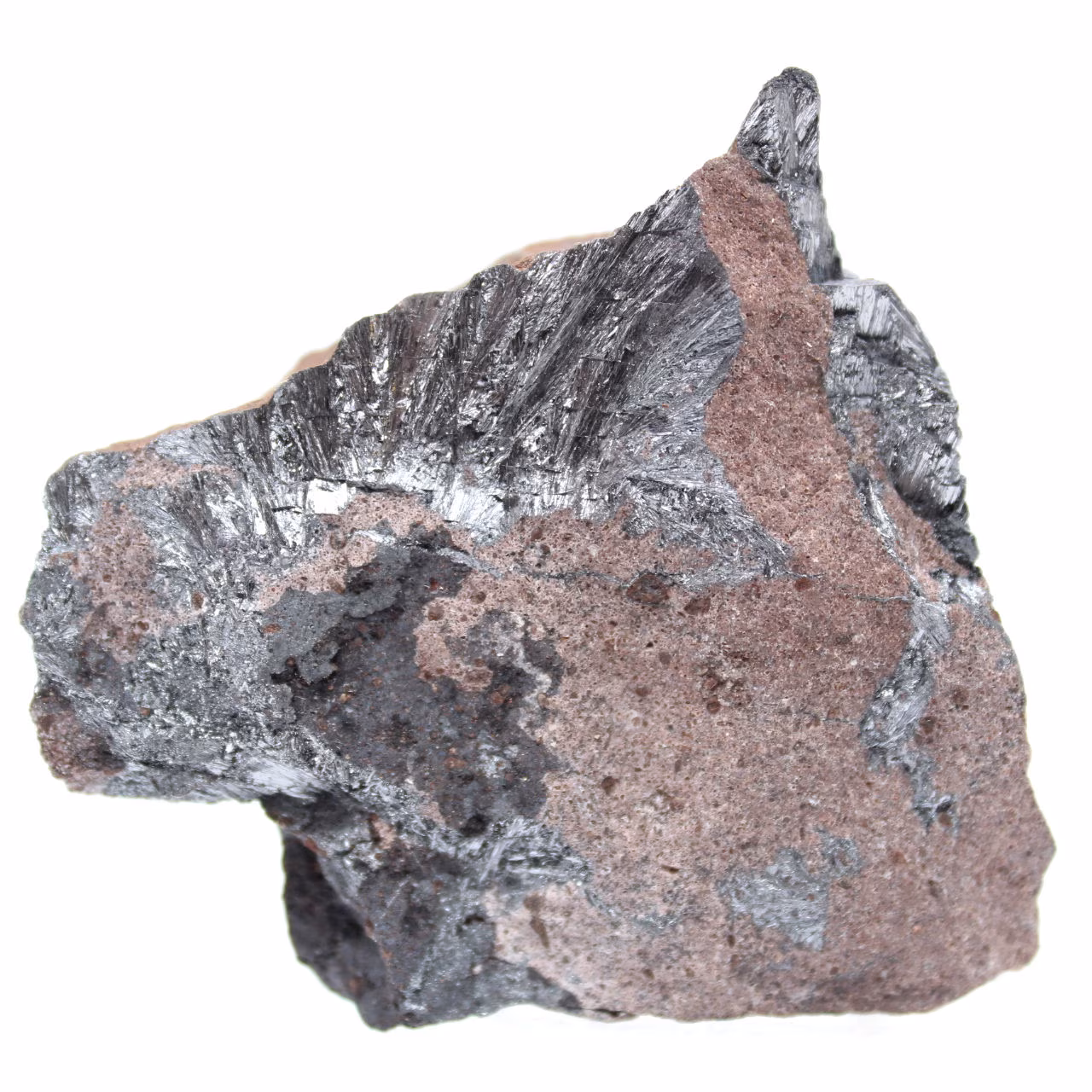 Cristaux de Pyrolusite sur Matrice, Spécimen Esthétisme