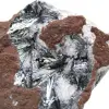Pyrolusite, Spécimen Minéralogique avec Matrice - 2