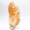 Cristaux naturels de barytine orange du Maroc - 1
