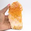 Cristaux naturels de barytine orange du Maroc - 4