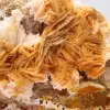 Spécimen de barytine orange du Maroc en cristaux - 3