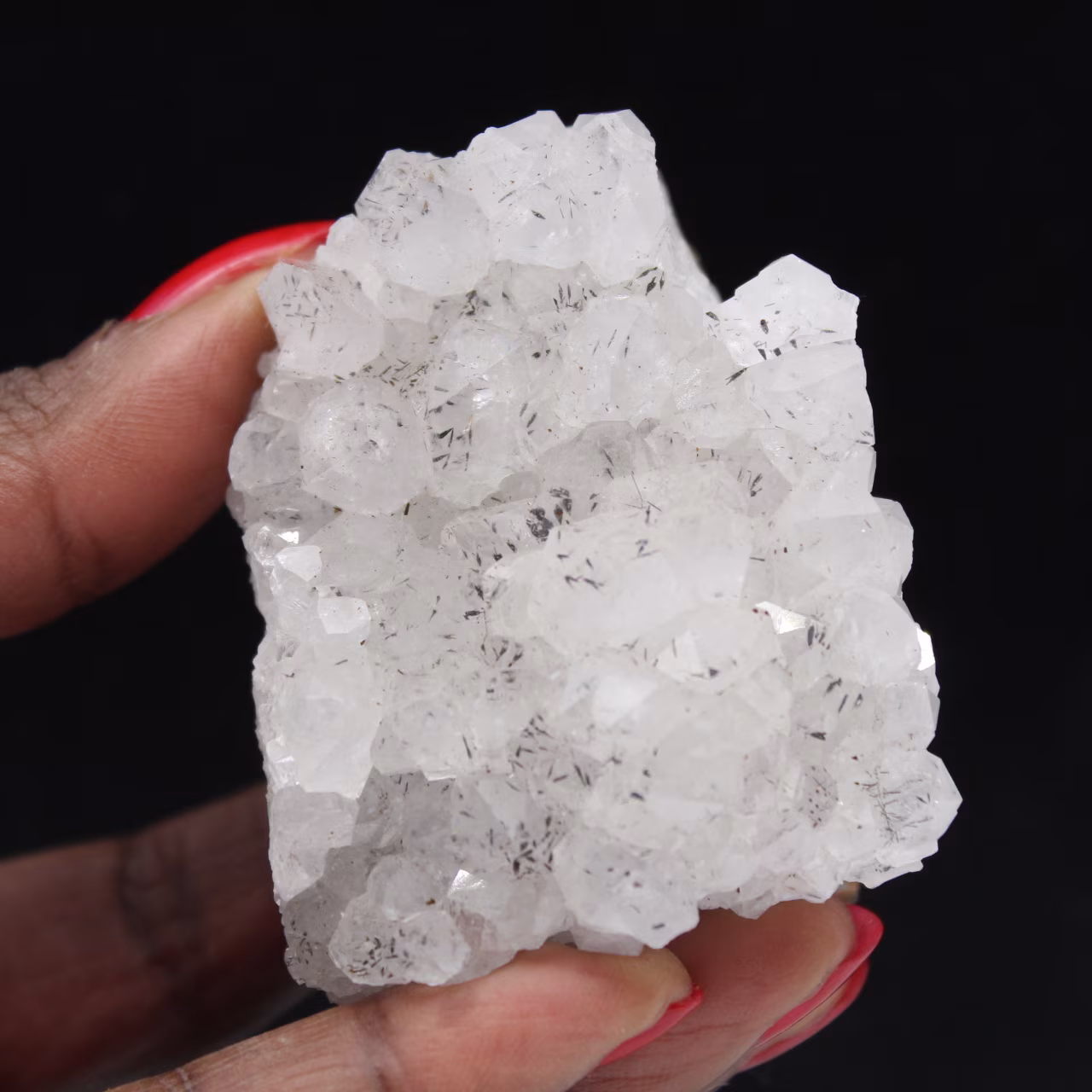 Petit Quartz à inclusion de Goethite, Roche naturelle 170g