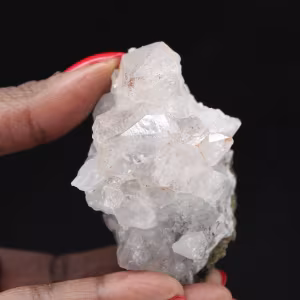 Petite Roche de Quartz et Goethite, Cristaux du Maroc
