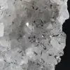 Spécimen brut Quartz inclusions Goethite, Esthétisme et Science - 3