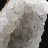 Spécimen Quartz et Goethite Maroc, Géode à filaments - 3