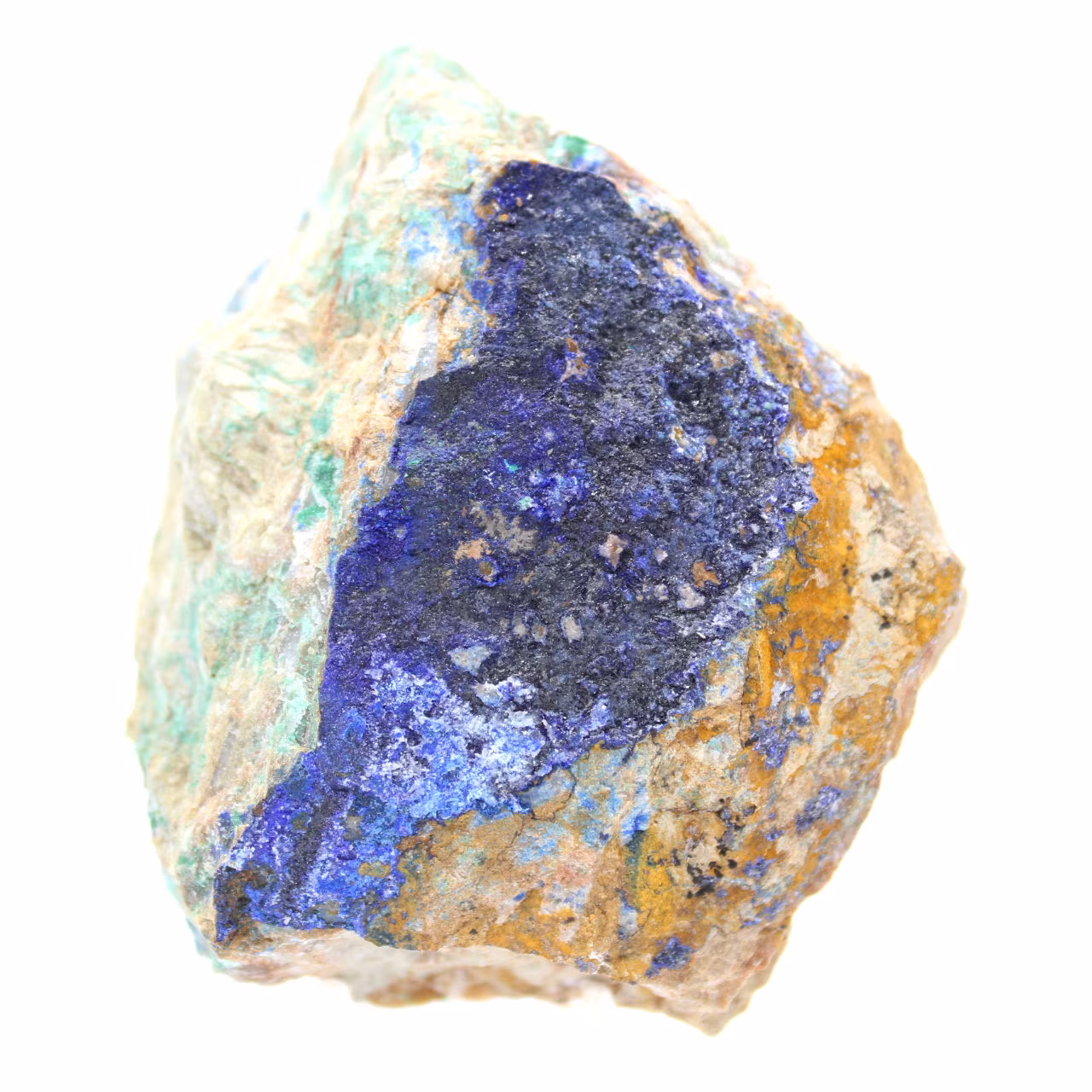 Minéral Malachite Azurite Maroc