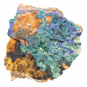 Minéral Malachite Azurite Maroc