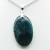 Pendentif en Apatite Bleue de Madagascar - Pierre Naturelle - 2