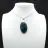 Pendentif en Apatite Bleue de Madagascar - Pierre Naturelle