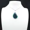 Pendentif Apatite de Madagascar - Cristallisation Naturelle - 1