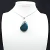 Pendentif Apatite de Madagascar - Cristallisation Naturelle - 0