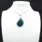 Pendentif Apatite de Madagascar - Cristallisation Naturelle