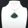 Pendentif en Apatite Bleue de Madagascar - Pierre Naturelle - 4