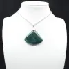 Pendentif en Apatite Bleue Madagascar - Éclat Vitreux - 2
