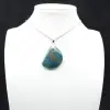 Pendentif Apatite Madagascar - Pierre Fine de Collection - 1