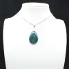 Pendentif en Apatite Bleue de Madagascar - Pierre Naturelle - 7