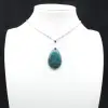 Pendentif Apatite Bleue Madagascar - Petit Spécimen Précieux - 1
