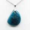 Pendentif Apatite Bleue Madagascar - Éclat des Cristaux - 2