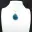 Pendentif en Apatite Bleue de Madagascar - Pierre Naturelle — 8