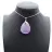 Pendentif Améthyste - Cristallisation Naturelle de Qualité