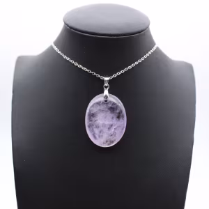 Pendentif Améthyste - Spécimen Minéral Rare