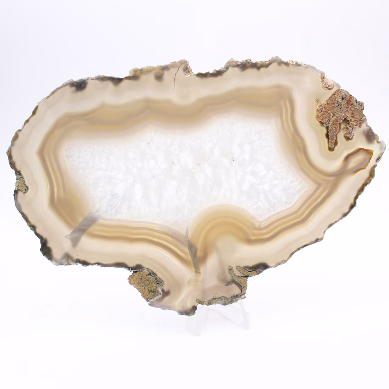 Plaque d'Agate zonée du Brésil