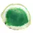 Tranche d'agate verte – Collection minérale Brésil 210 g