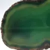 Agate verte en tranche – Spécimen minéral Brésil 315 g - 2