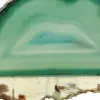 Agate verte Brésil – Tranche polie de 190 g - 2